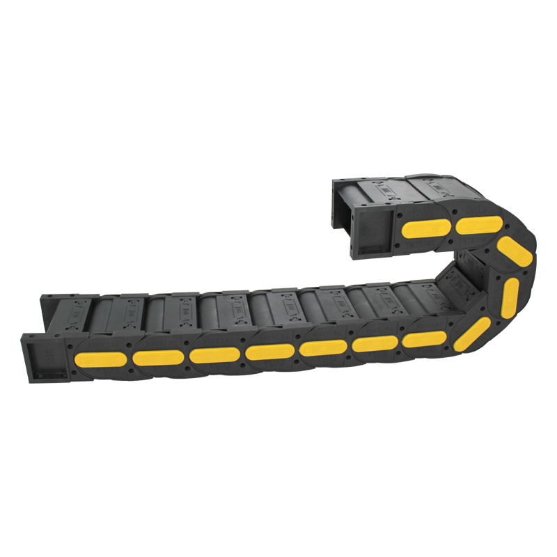 58*100 VMTK series enclosed moisture resistant reinforced nylon drag chain