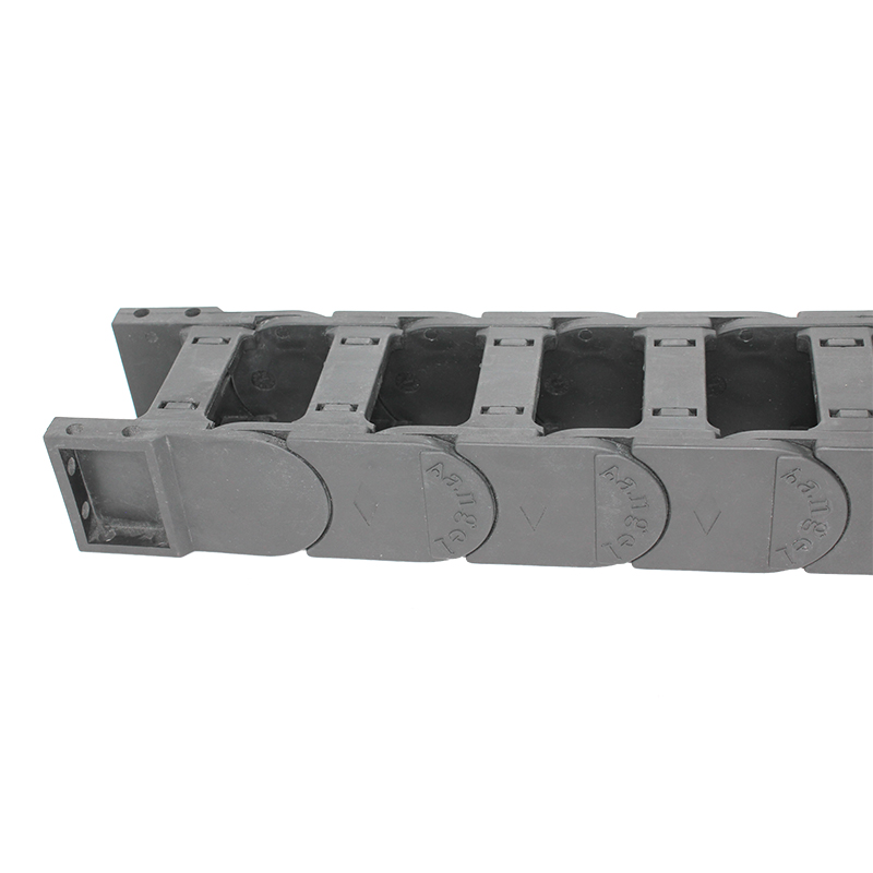 45*75 mm MT nylon open bridge type openable cable carrier chain