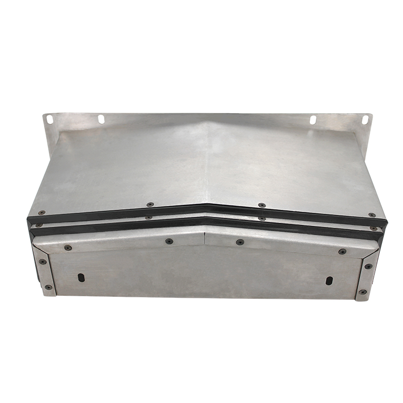 anti-fire dust elastic armor shield steel bellow cover