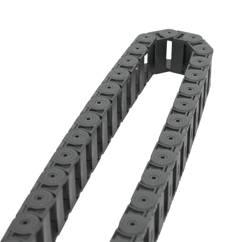 18*37 MT bridge type outside opening plastic nylon high strength cable carrier for cnc machine