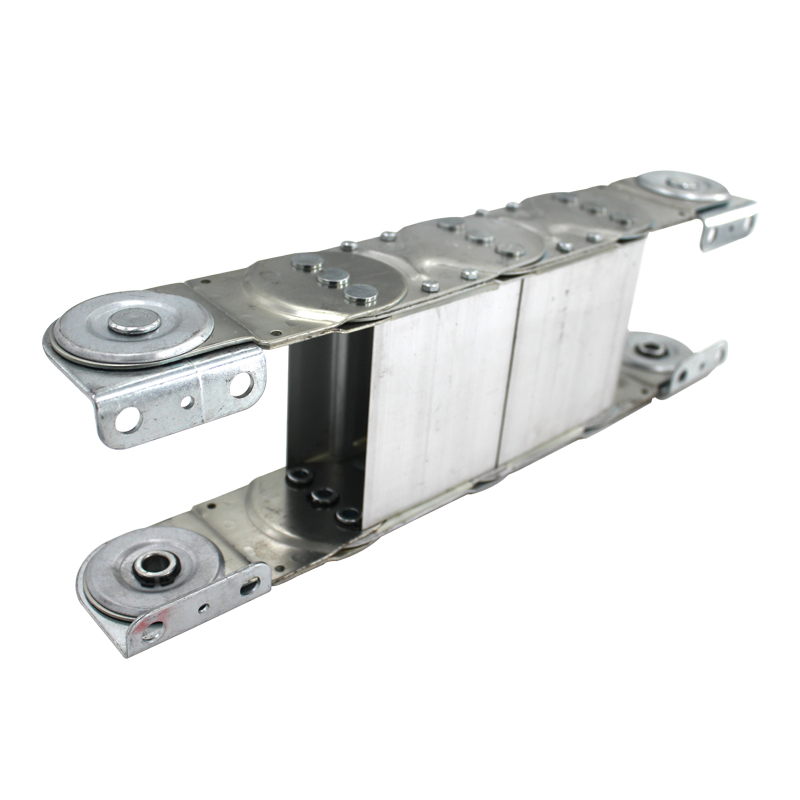 IV type structure 52mm inner height TL100 high load anti acid steel cable energy chain